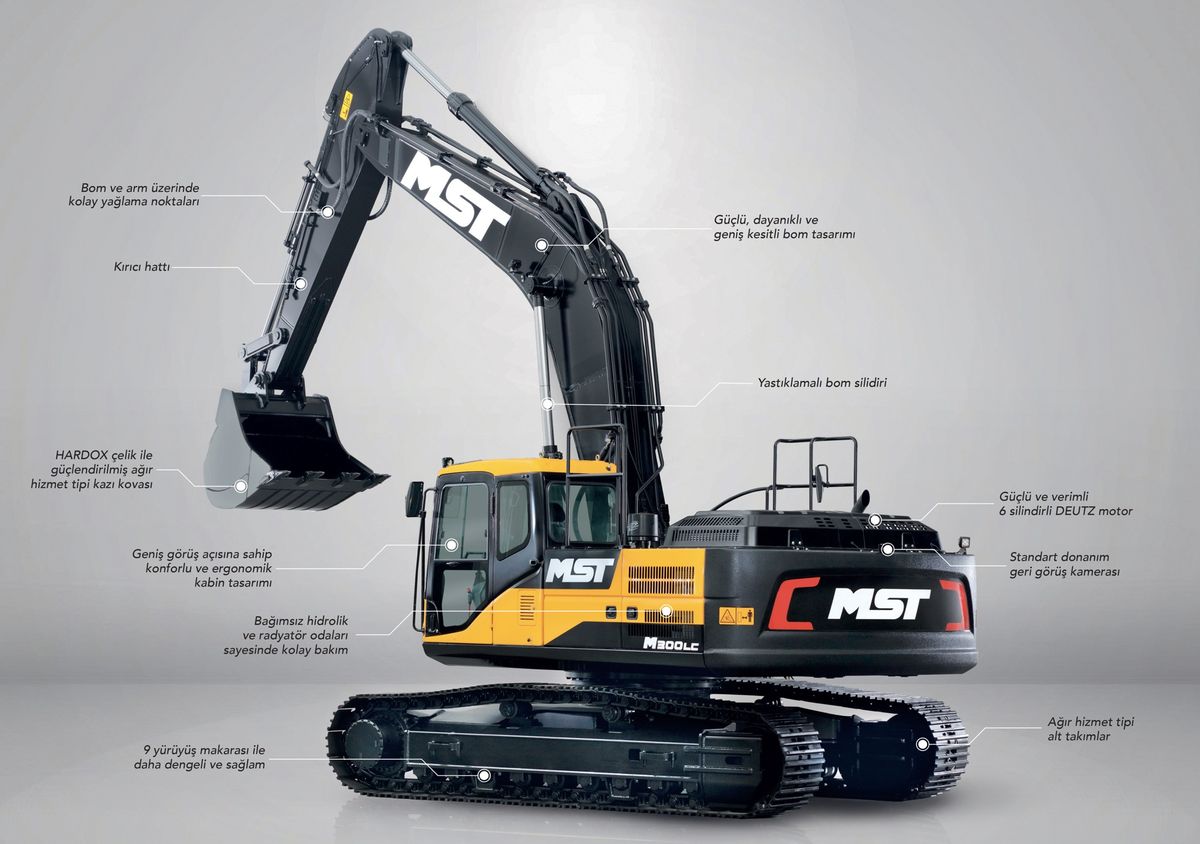Sanko MST Excavator, Industrial / Automotive, Furkan Uyan
